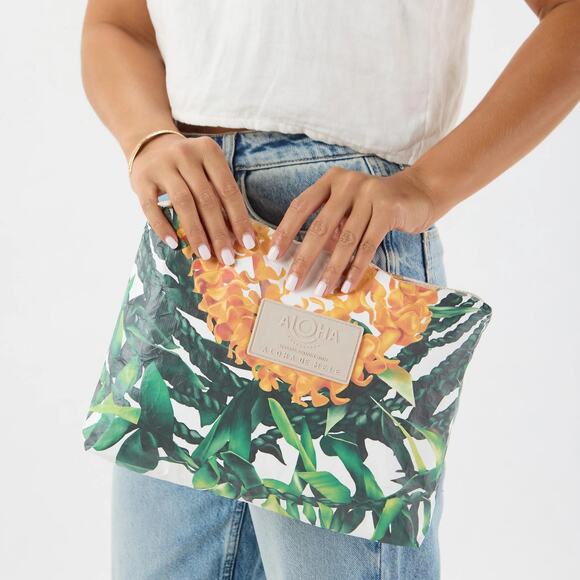 Aloha collection• Special Edition MID POUCH Mei Day by Aloha De Mele - Picture 3 of 17